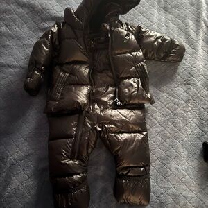 Black Onekid snowsuit for car seat